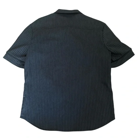 Lip Service Black Striped Button Down Shirt - Picture 2 of 5